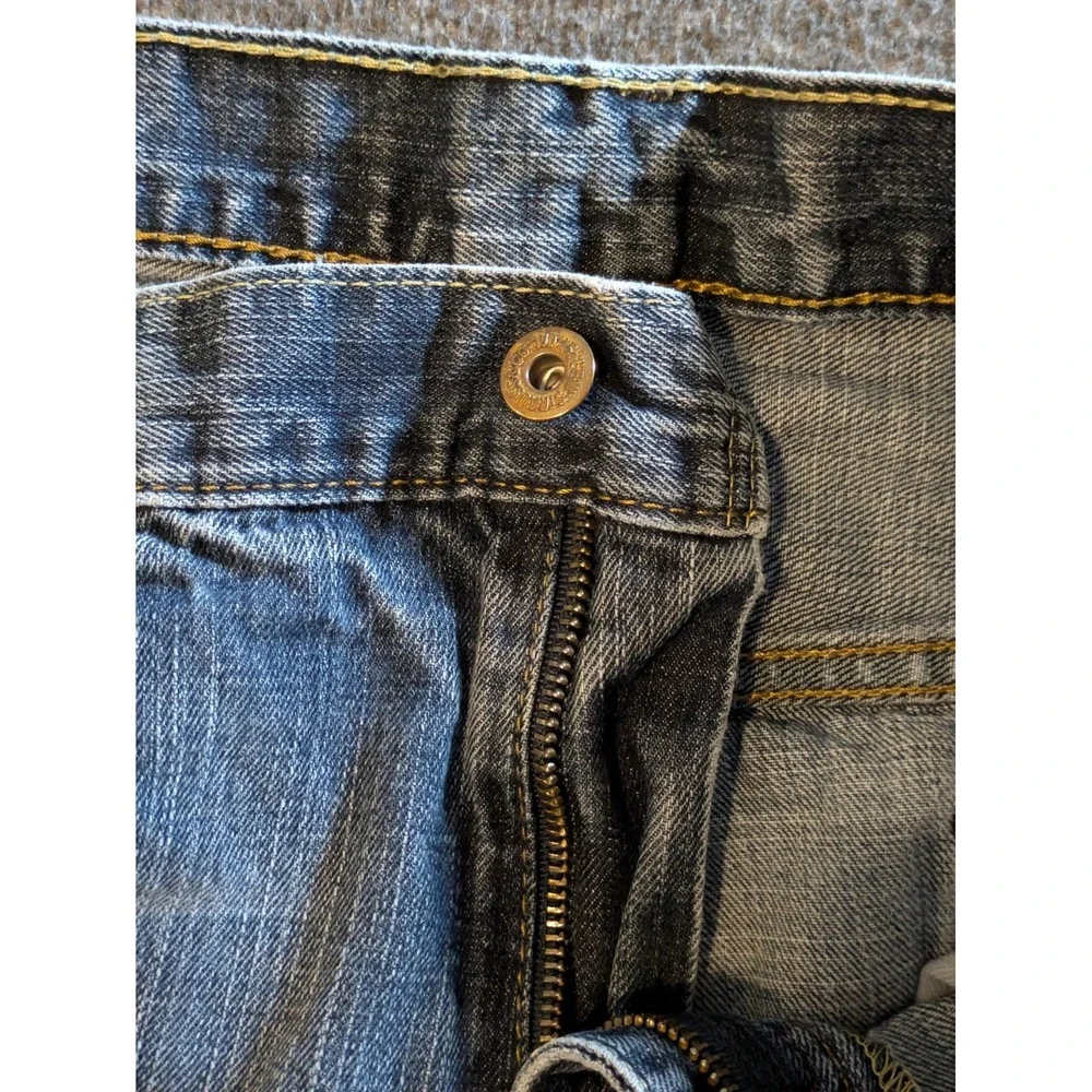 Levis 569 Jeans Mens 36x32 Medium Wash Straight Leg Relaxed Fit Skater Y2K